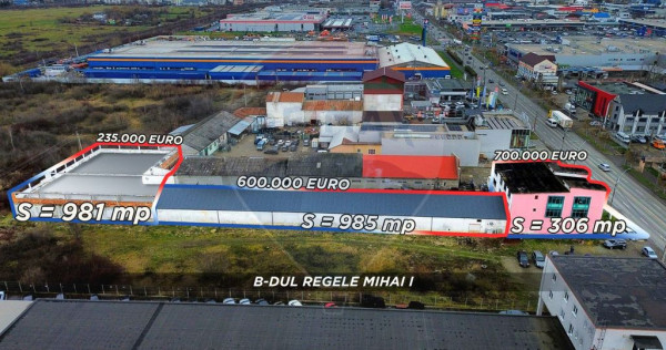 Hala de 2,400mp BD Regele Mihai Baia Mare zona Dedeman 49...