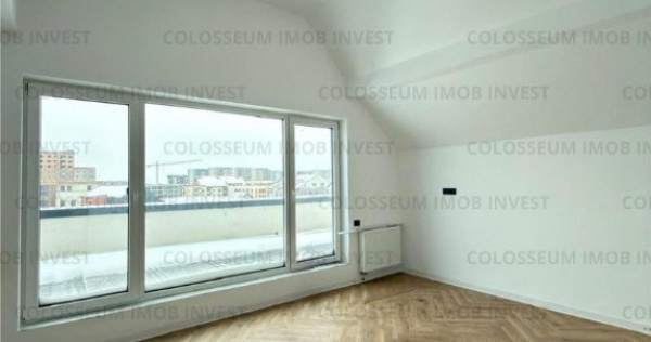 Apartament 3 camere si 2 bai+90mp terasa-zona Tractorul