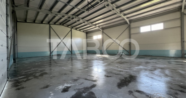 Hala industriala de inchiriat 528 mp utili zona Vest a Sibiu