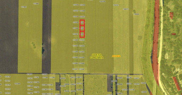 3 loturi teren intravilan 400mp zona Agigea RO-RO - ideal...