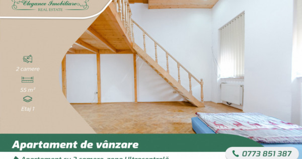 Apartament cu 2 camere, zona ultracentrală, Arad