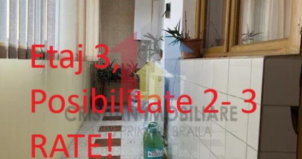 Posibilitate RATE! 2 camere, etaj 3, Vidin