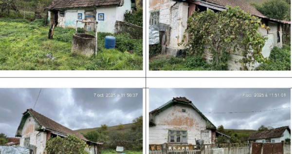 Casa si teren, comuna Ceanu Mare, Jud Cluj