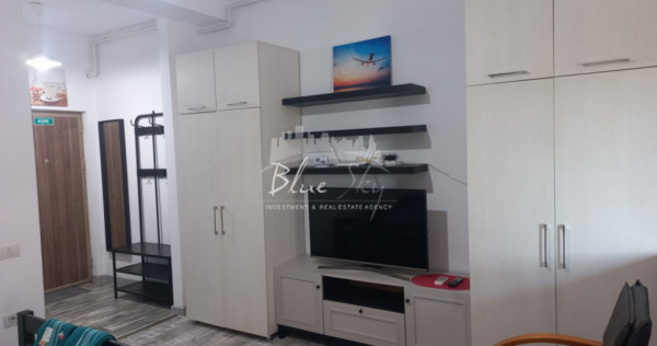 Studio cochet &icirc;n bloc nou &ndash; gata de locuit sau pentru inv