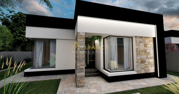 Casa Stil Mediteranean | 4 camere | 3 bai | Incalzire prin p