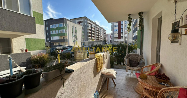 Apartament 2 camere cu gradina, Mobilat si Utilat Parcare