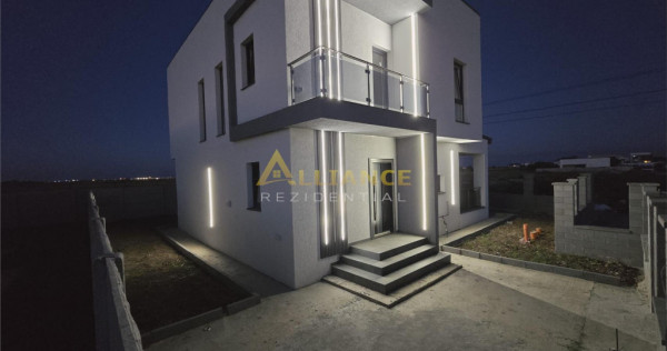 Vila individuala - 4 camere - 3 bai - incalzire pardoseala -