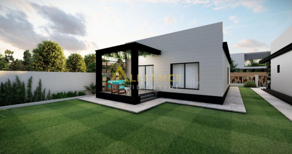 Casa individuala - 3 camere 2 bai - 310mp teren