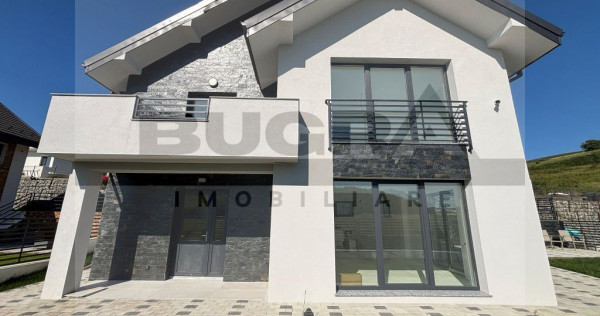 Casa individuala de 140 mp și teren 500 mp, finisaje pre...