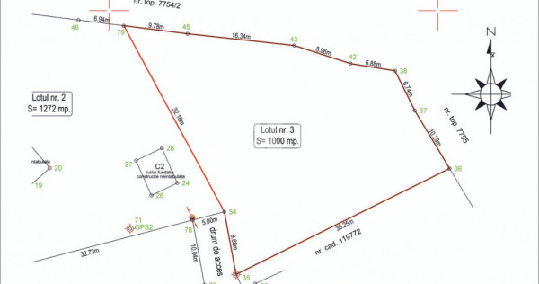 Teren intravilan 4.000 mp &icirc;n Zărnești &ndash; zonă liniștit