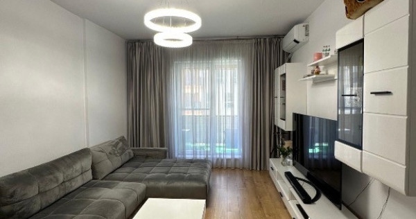 Apartament de 2 camere, mobilat, utilat, parcare privata, Nord est