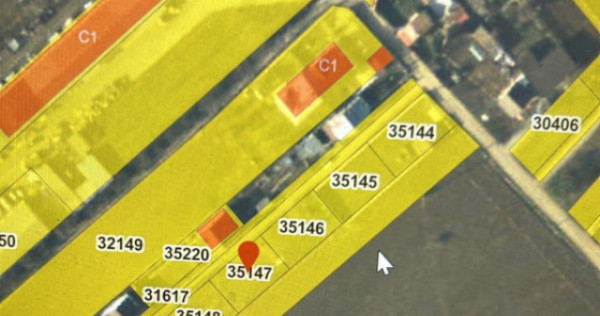 OFERTA Teren pentru dezvoltare imobiliara 19 loturi de 450