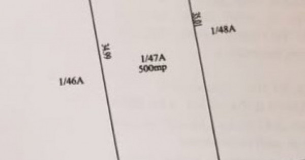 Teren intravilan 500 mp, Simnicul de Sus, utilitati la front