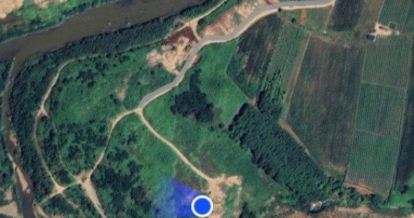 Teren extravilan Bușag 82 ari, plan drept, l&acirc;ngă Lăpuș,