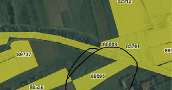 Teren Bascov sat Mica l&acirc;ngă calea ferată 1597mp