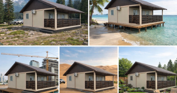 Casă modulară la cheie &ndash; cu transport și montaj incluse Constanta