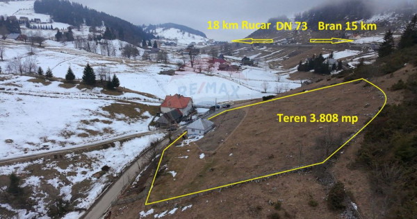 Teren 3808mp+Casă Fundata, Brașov - Cheile Grădiștei ...