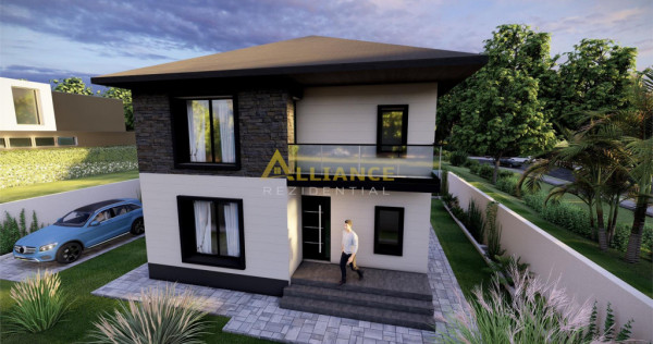 Vila individuala- 700m de STV- 4 camere - 2 bai - pod - beci