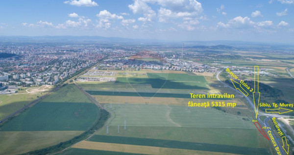 Teren intravilan, 5315 mp, Centura Braşov