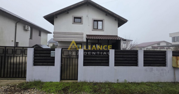 Casa mobilata si utilata- 4 camere - 2 bai - 350mp teren