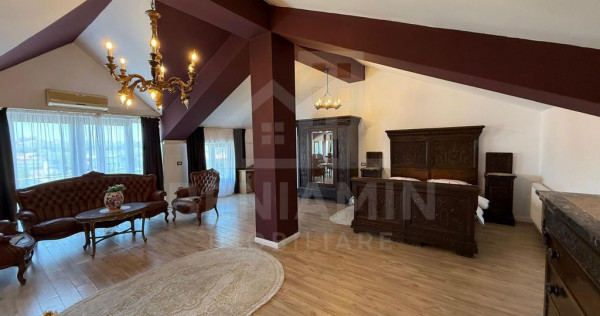 Apartament cu terasa exterioara-Centrala Termica-Mobilat-...