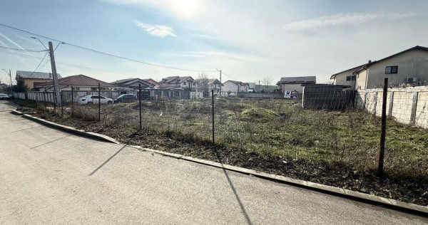 Teren de vanzare Stefanestii de jos deschidere dubla