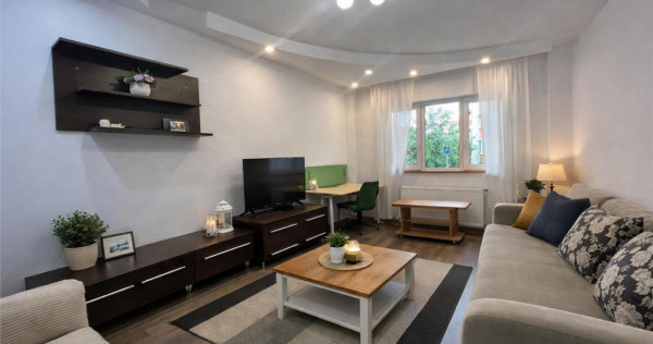 Pet friendly! Apartament decomandat,mobilat, utilat,Racadau,