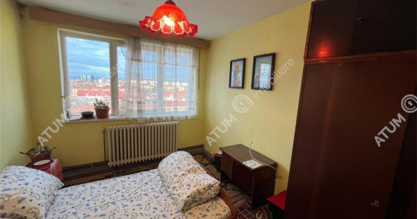 Apartament 3 camere decomandate balcon zona Rahovei din Sibi