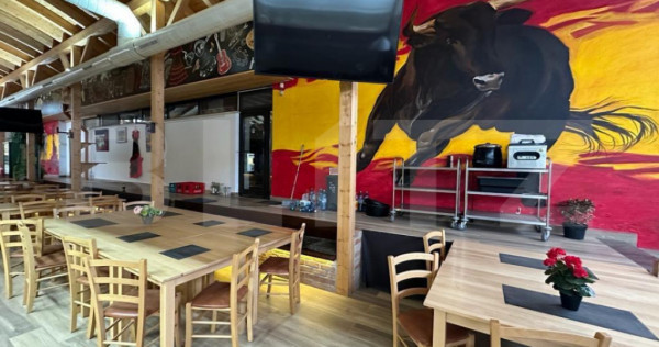 Restaurant de inchiriat 176mp utili, 230mp terasa si 8000mp