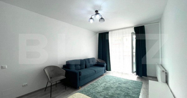 Apartament la cheie, 40 mp utili, balcon, parcare, Parc Poli