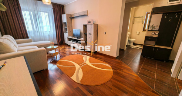 Comision 0% Apartament modern mobilat de 55 mp geam la baie