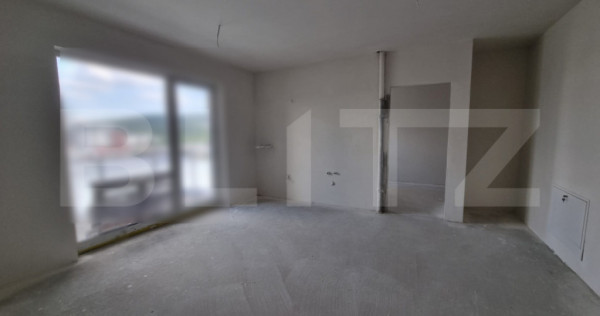Apartament 3 camere, semifinisat, zona BMW