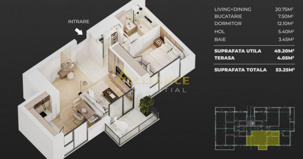 Apartamente Moderne 2 si 3 Camere | Ansamblu Rezidential Nou