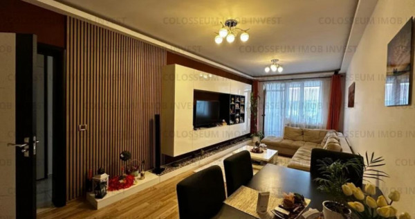 Apartament 3 camere, decomandat, spatios, mobila, Tractorul-Isaran!