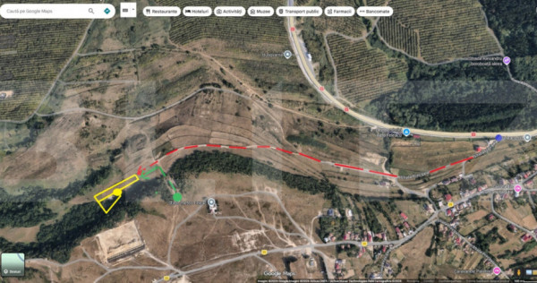Teren intravilan 4000 mp | Panoramă superbă | L&acirc;ngă stat
