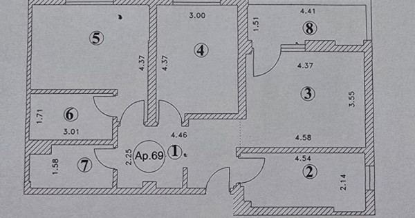Apartament cu 3 camere decomandat Militari- Pollux Residence