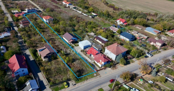 Teren intravilan 2000mp Balotesti, asfalt, utilitati, zona c