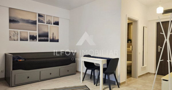 Garsoniera Otopeni 34.53mp, utilata si mobilata, parcul Unir