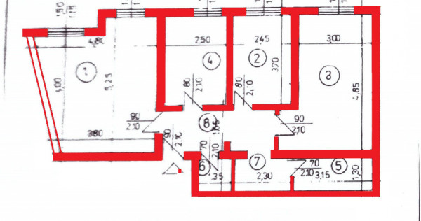 3 cam, 70 mp, decomandat, parter, N. Titulescu, pretabil sp. comercial