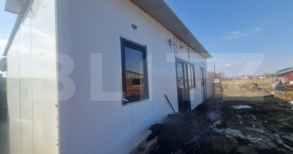 Casa din panouri SANDWICH TEREN 520MP INTRAVILAN +ANEXE