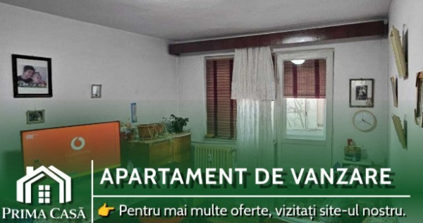 Apartament cu 2 camere zona Crang / Stadionului ~ etaj 3 din 4