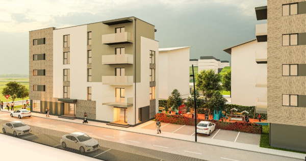 Ap. 2 camere certificat NZEB, &icirc;ncălzire pardoseală + răcire - bloc nou