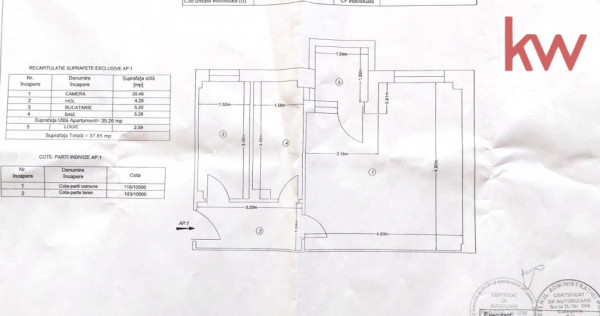 Garsoniera decomandata 38 mp- Promenada Mall