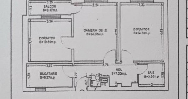 Apartament 3 camere de vanzare in Tomis Nord &ndash; Euromaterna