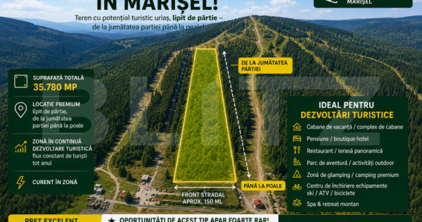 Oportunitate rară de investiție &icirc;n Marisel, 35.780mp, 12.