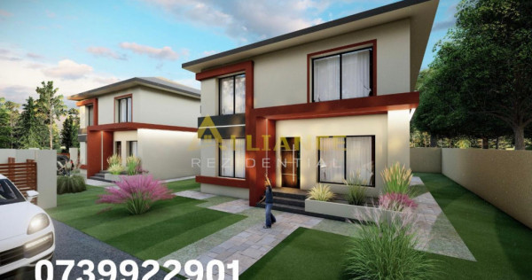 Casa Individuala - 4 camere - 3 bai - 300mp teren