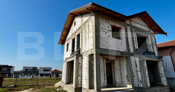 Casă S+P+1 120 mpu, teren 284 mp, Preajba-zona Damila