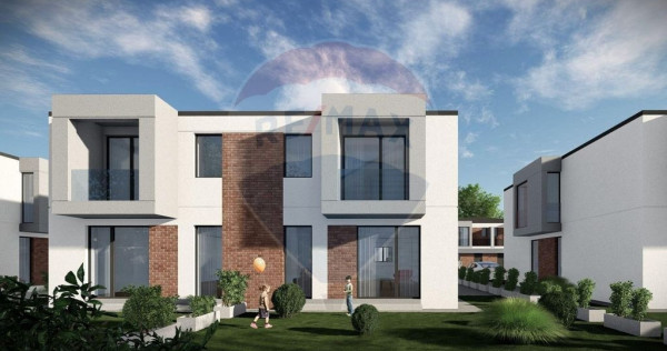DE VANZARE casă nouă Tunari &ndash; 4 camere Ansamblu priva...