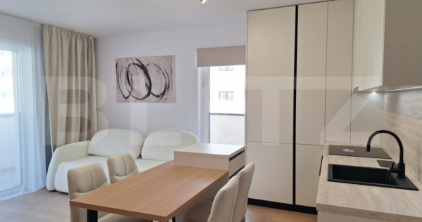 Apartament lux 2 camere 56 mp, terasa 25 mp, etaj intermedia