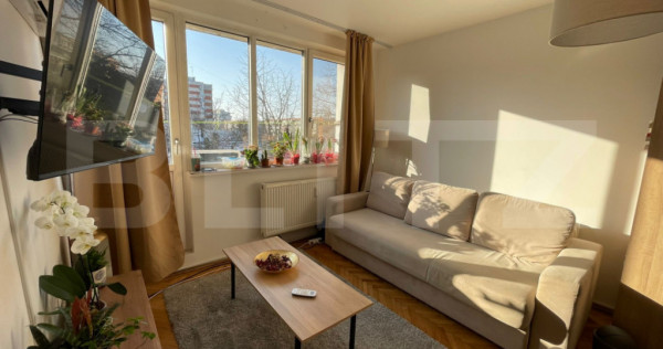 Garsoniera zona Rotonda - Calea Bucuresti, etajul 2, 26mp ut